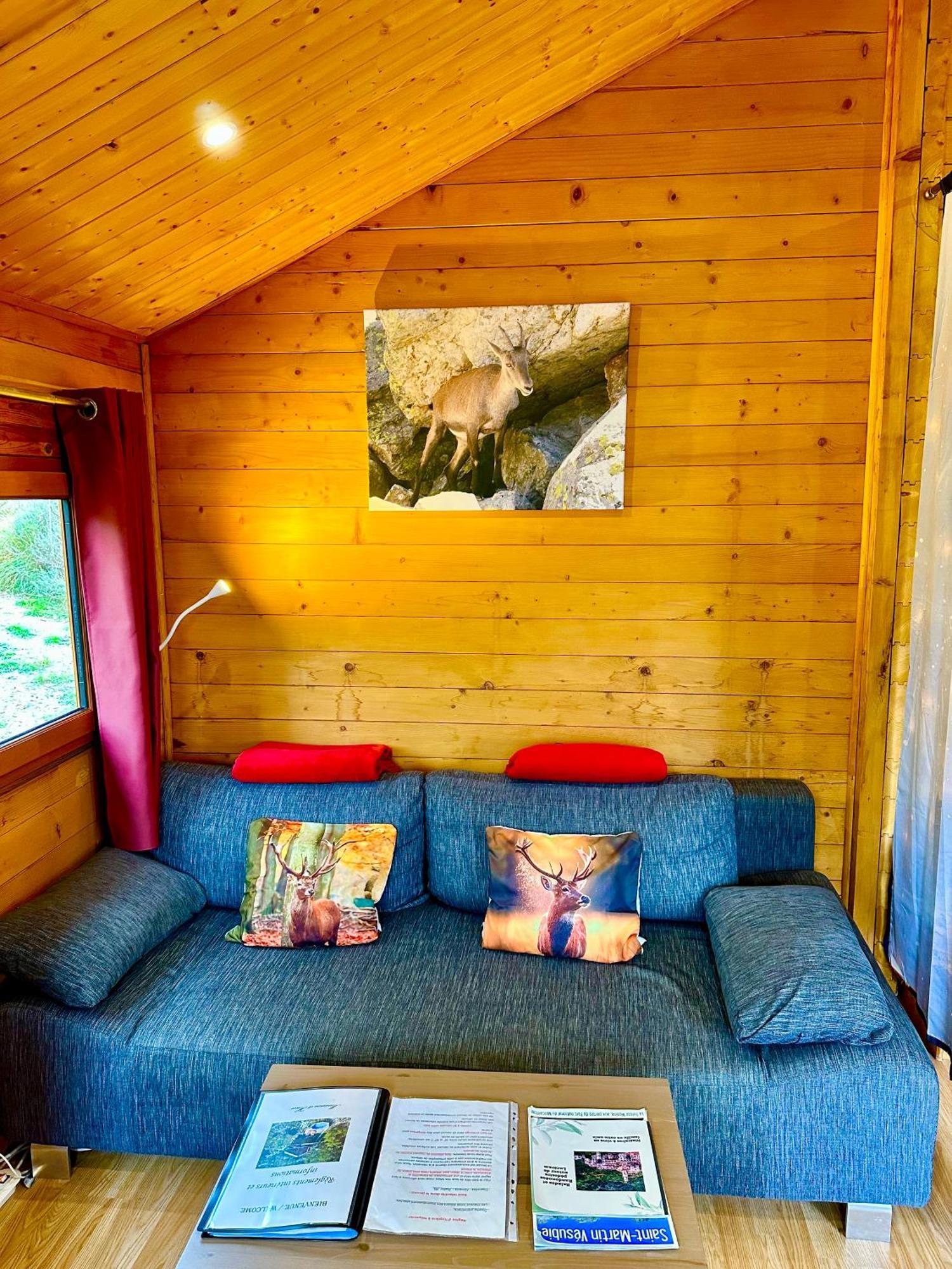 Chalet Sur Pilotis Avec Piscine Privee Luceram Luaran gambar